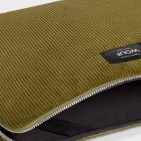 Wouf Cord Laptop Hülle 13-14 Zoll - Laptop Sleeve - Olive