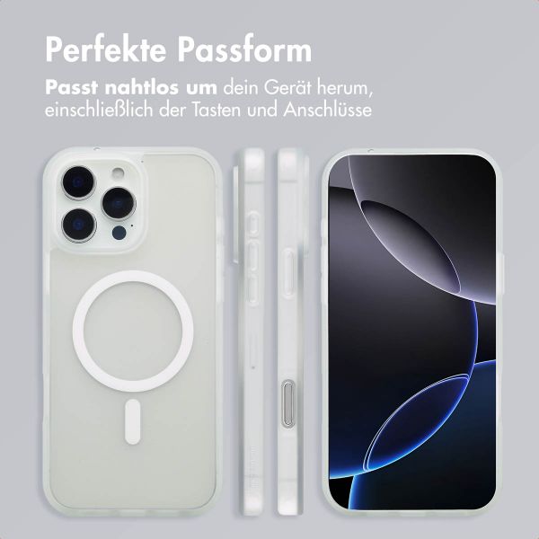 imoshion Color Guard Back Cover mit MagSafe für das iPhone 16 Pro Max - Weiß