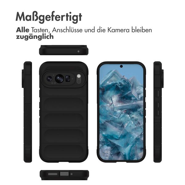 imoshion EasyGrip Back Cover für das Google Pixel 9 / 9 Pro - Schwarz