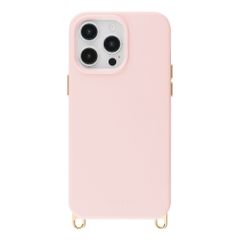 Selencia Rivièra Backcover mit MagSafe mit abnehmbaren Haken Apple iPhone 14 Pro - Sorbet Pink