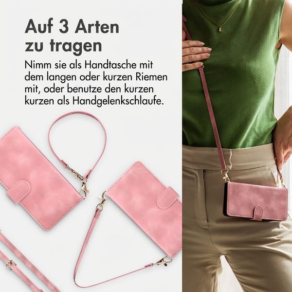 imoshion Klapphülle mit Kordel Apple iPhone 17e / 16e - Rosa