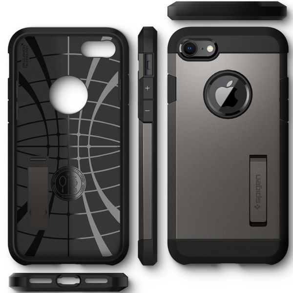 Spigen Tough Armor™ Case Grau für das Apple iPhone SE (2022 / 2020)