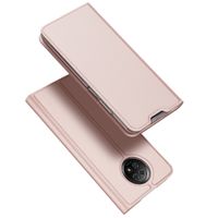 Dux Ducis Slim TPU Klapphülle für Xiaomi Redmi Note 9T (5G) - Roségold