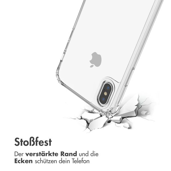imoshion Back Cover mit Band + Armband Apple iPhone X / Xs - Perlenherzen