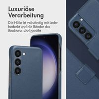 Accezz 2-in-1 Klapphülle aus Leder mit MagSafe Samsung Galaxy S23 - Nightfall Blue