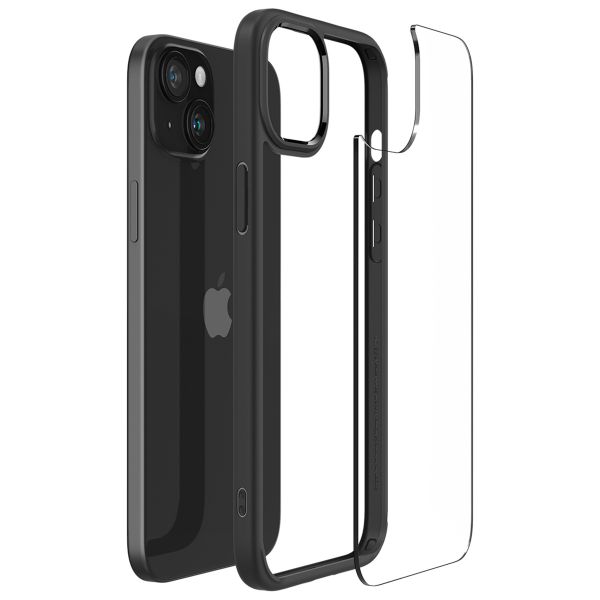 Spigen Ultra Hybrid™ Case für das Apple iPhone 15 - Matte Black