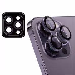 imoshion ﻿2er-Pack Objektivschutz für Kamera für das Apple iPhone 14 Pro / 14 Pro Max - Violett