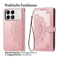 imoshion Mandala Klapphülle Xiaomi Poco F8 Pro - Rose Gold