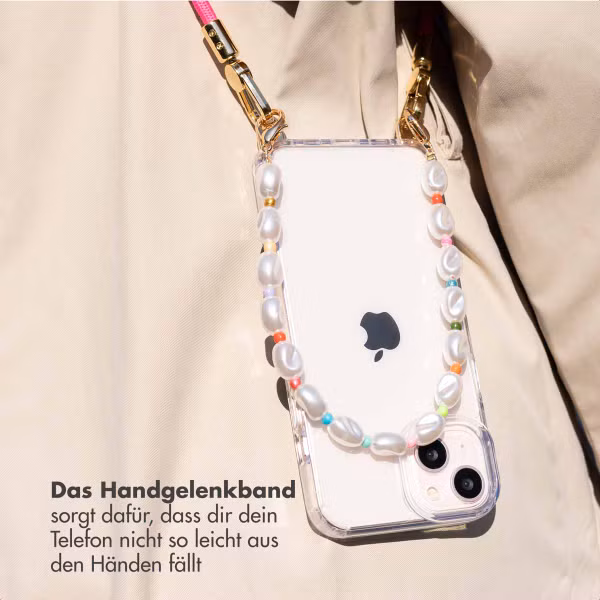imoshion Farbige Handyketten Set mit Perlen – Rosa