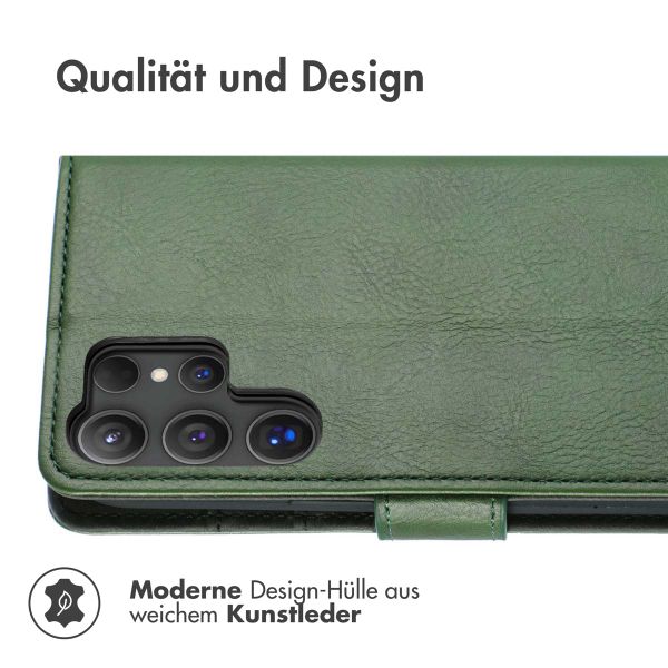imoshion Luxuriöse Klapphülle Samsung Galaxy S25 Ultra - Grün