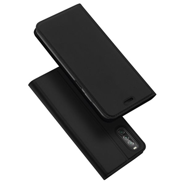 Dux Ducis Slim TPU Klapphülle Schwarz für das Sony Xperia 10 II