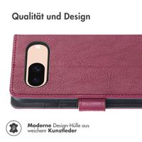 imoshion Luxuriöse Klapphülle Google Pixel 8a - Bordeaux
