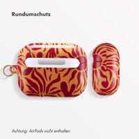 Selencia Vivid Case Apple AirPods Pro - Tropical Vibes Apricot