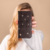 imoshion Design TPU Klapphülle Samsung Galaxy A71 - Stars Gold