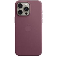 Apple FineWoven Back Cover MagSafe für das Apple iPhone 15 Pro Max - Mulberry