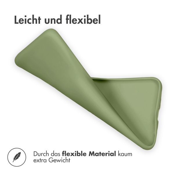 imoshion Color TPU Hülle für das Samsung Galaxy S25 Plus - Olive Green
