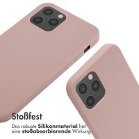 imoshion SilikonHülle mit Band Apple iPhone 12 (Pro) - Sand Pink