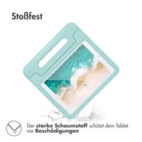 imoshion Schutzhülle mit Handgriff kindersicher iPad 9 (2021) 10.2 Zoll / iPad 8 (2020) 10.2 Zoll / iPad 7 (2019) 10.2 Zoll - Soft Blue