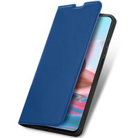 imoshion Slim Folio Klapphülle  Xiaomi Redmi Note 10 (4G) / Note 10S - Blau