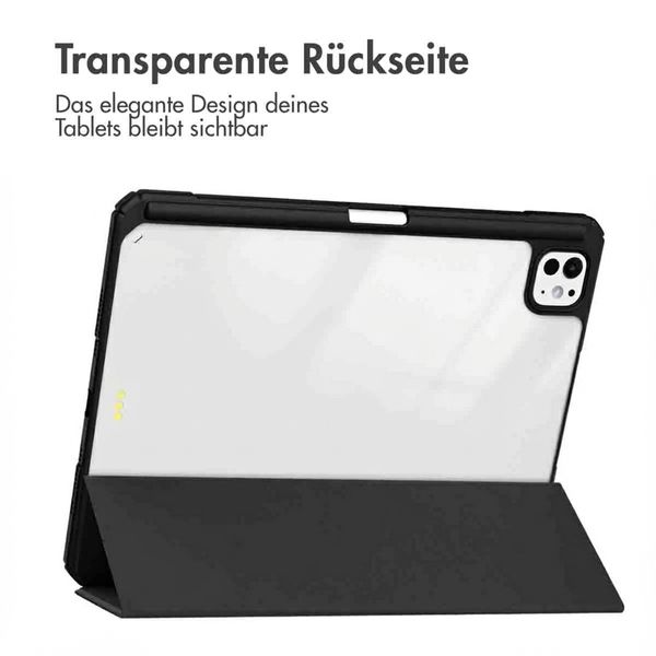 imoshion Trifold Hardcase Klapphülle Apple iPad Pro 11 (2024) M4 - Schwarz