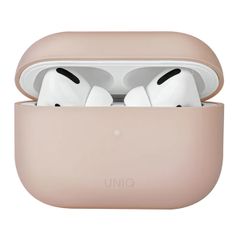 Uniq Lino Hybrid Liquid Silicone Case für Apple AirPods Pro 2 - Blush Pink