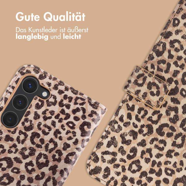 imoshion Design Klapphülle Samsung Galaxy S23 - Leopard Mood