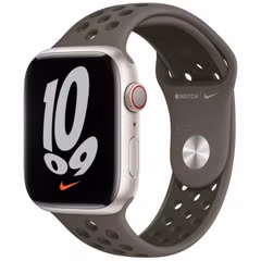 Apple Nike Sport Armband für das  Apple Watch Series 1 t/m 11 / SE / Ultra (44/45/46/49 mm) - Olive Gray / Cargo Khaki