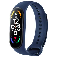 imoshion Silikonarmband für das Xiaomi Mi Band 7 - Dunkelblau