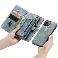 CaseMe Luxuriöse 2-in-1-Portemonnaie-Klapphülle Leder iPhone 13 Mini