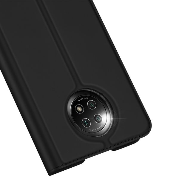 Dux Ducis Slim TPU Klapphülle für das Xiaomi Redmi Note 9T (5G) - Schwarz