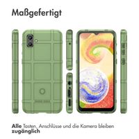 imoshion Rugged Shield Backcover für das Samsung Galaxy A04 - Grün