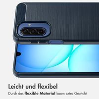 imoshion Brushed Back Cover Samsung Galaxy A17 - Dunkelblau