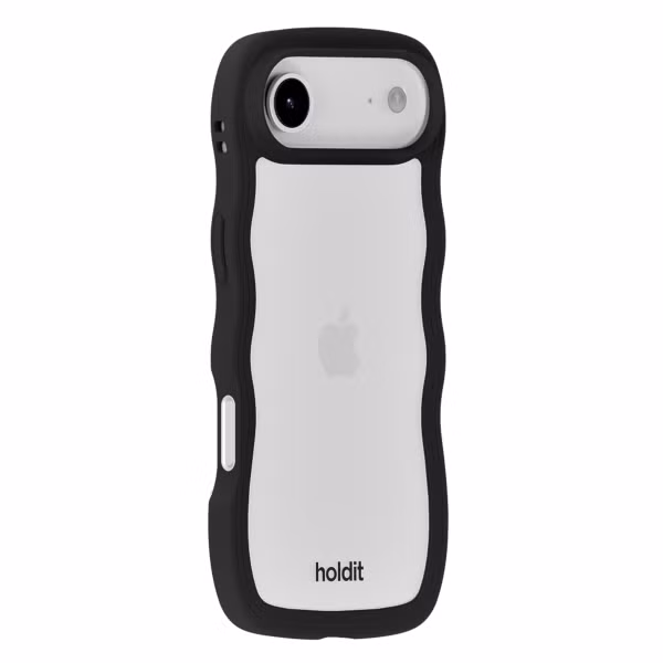 Holdit Wavy Case Apple iPhone Air - Black / Transparent