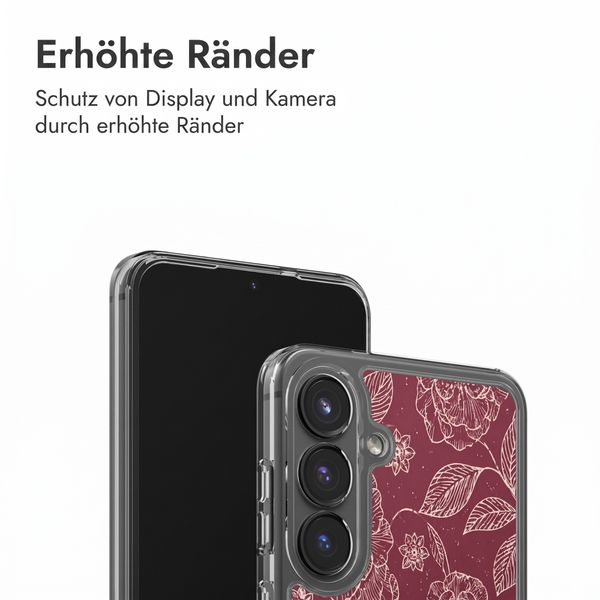 imoshion Design Hülle Samsung Galaxy S25 FE - Deep Rose