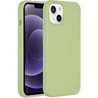 Accezz Liquid Silikoncase Apple iPhone 13 - Grün