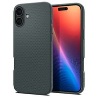 Spigen Liquid Air™ Case für das Apple iPhone 16 - Abyss Green