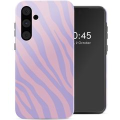 Selencia Vivid Backcover Samsung Galaxy A55 - Zebra Light Pink Lilac