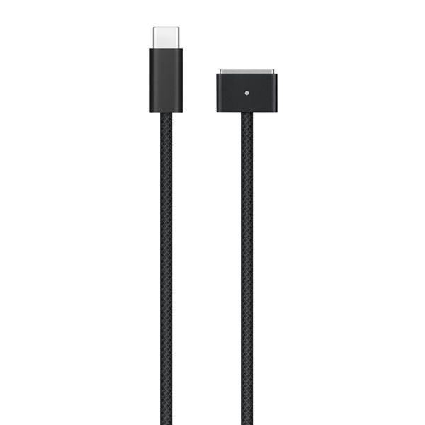 Apple Originales USB-C-auf-MagSafe 3-Kabel - 2 Meter - Space Black
