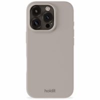 Holdit Silicone Case für das iPhone 16 Pro - Taupe