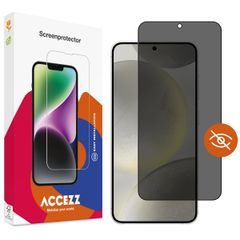 Accezz Privacy Displayschutz aus gehärtetem Glas Samsung Galaxy S24 / S25