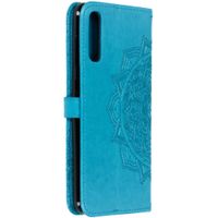 Mandala Klapphülle Türkis Samsung Galaxy A50 / A30s