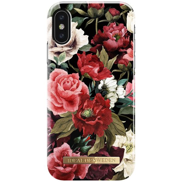 iDeal of Sweden Antique Roses Fashion Back Case für das iPhone Xs / X