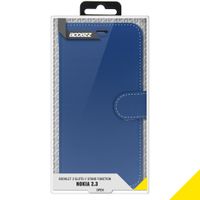 Accezz Wallet TPU Klapphülle für das Nokia 2.3 - Blau