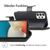 imoshion Luxuriöse Klapphülle Samsung Galaxy A53 - Schwarz