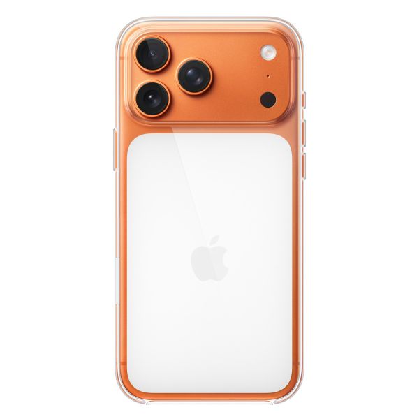 Apple Clearcase für das Apple iPhone 17 Pro Max + Apple MagSafe kabelloses Ladegerät 25 W - 1 Meter
