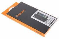 Spigen Liquid Armor Backcover Apple iPhone SE (2022 / 2020) / 8 / 7 - Schwarz