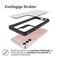 imoshion Rugged Hybrid Case Samsung Galaxy S21 - Schwarz