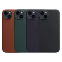 Apple 4 Pack Leder-Case MagSafe iPhone 14 Plus - Umber + Forest Green + Ink + Midnight