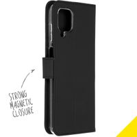 Accezz Wallet TPU Klapphülle für das Samsung Galaxy A12 - Schwarz