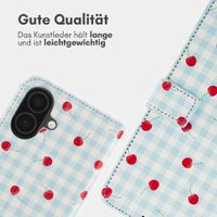 imoshion Design Klapphülle Apple iPhone 17 - Cherry Check
